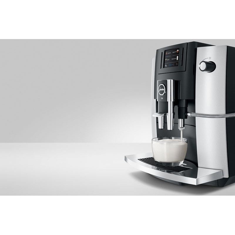 Machine à Café Jura E6 - Noir - Grains - Occasion
